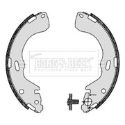 Borg & Beck Brake Shoe Set Axle Kit BBS6278