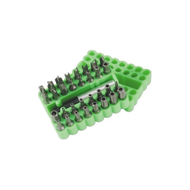 Laser Tools Tamperproof Bit Set 33pc - PL