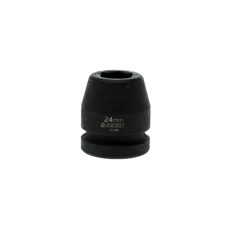 Teng Tools Impact Socket 24mm 1" Drive Cr-Mo