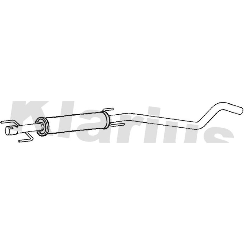 Klarius Box With Centre Pipe Centre GM597A