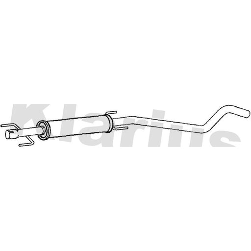 Klarius Box With Centre Pipe Centre GM604M