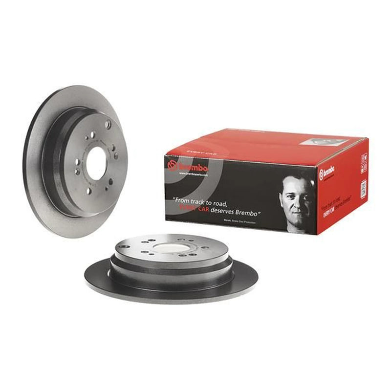 Brembo 2 x Solid Rear Brake Discs 08.A871.11