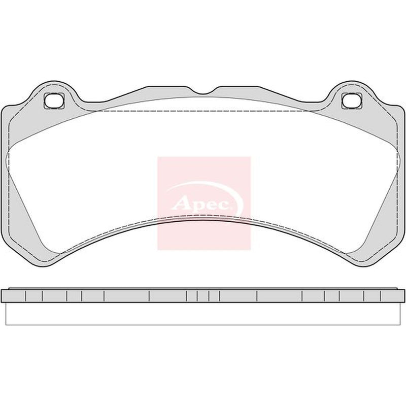 Apec Front Brake Pad Set PAD2377