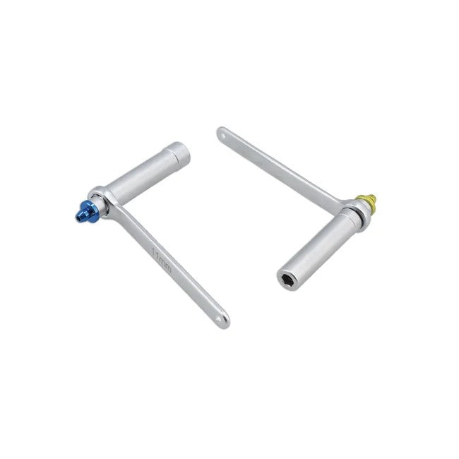 Laser Tools Brake Bleed Wrench Set - for German Vehicles 2pc - PL
