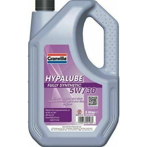 Granville Hypalube Fully Synthetic 5W/30 for Ford Duratorq Zetec Engine Oil 5 Litre Granville  - Town Parts