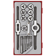 Teng Tools TT1 Tap and Die Set 17 Piece Cutting Tool Kit