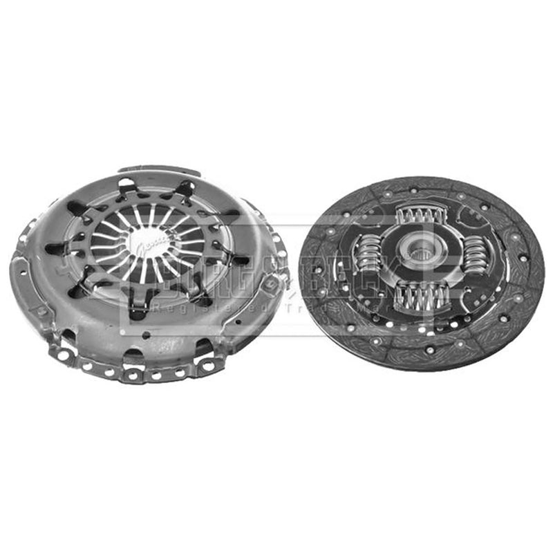 Borg & Beck Clutch Kit Set 3pc 220mm HK2589