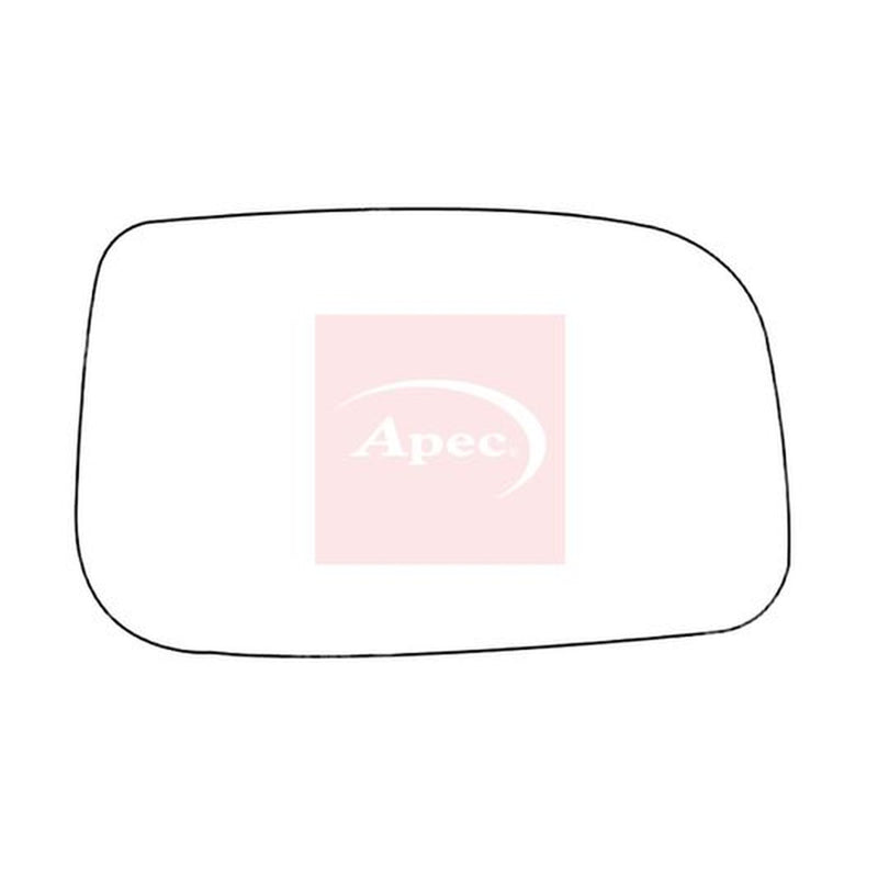 Apec Exterior Wing Mirror Glass Right AMS2192