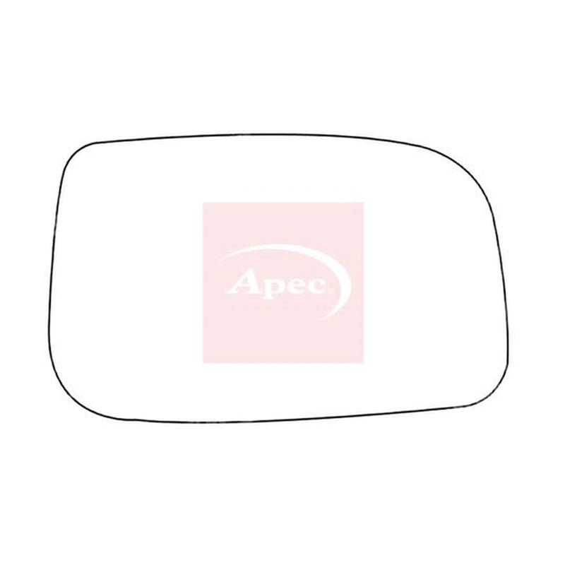 Apec Exterior Wing Mirror Glass Right AMS2192