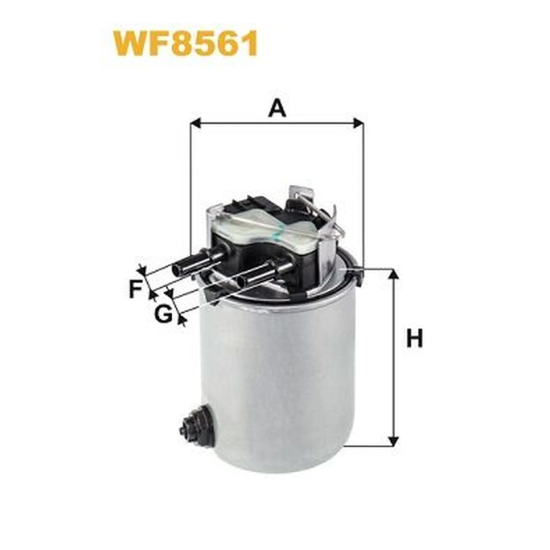 WIX Fuel Filter Element WF8561