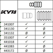 KYB Shock Absorber Damper Strut Rear 351007