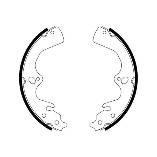 Mintex Brake Shoe Set Axle Kit MFR497