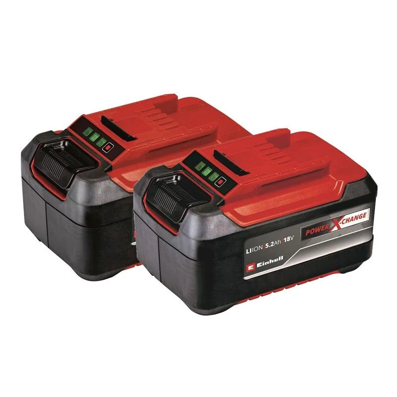 Einhell Power X-Change Battery Twin Pack 18V 5.2Ah Li-ion - 4511526