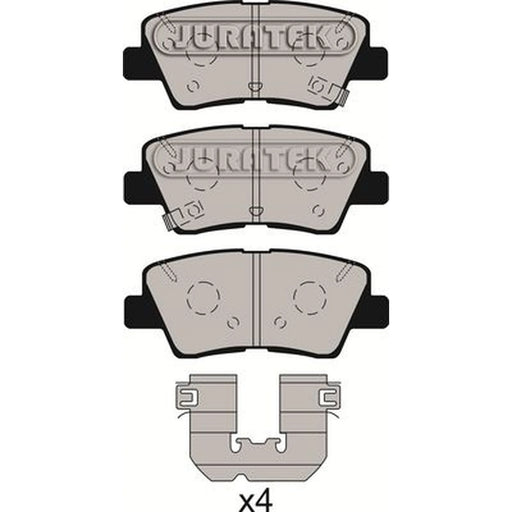 Juratek Rear Brake Pad Set JCP8195