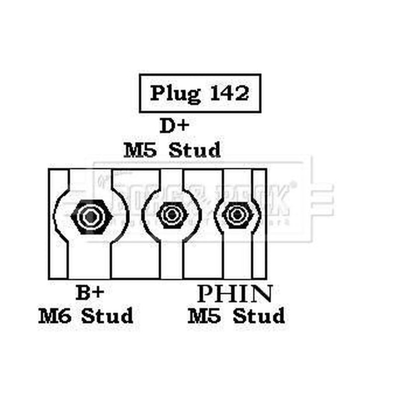 Borg & Beck Car Alternator 12V BBA2437