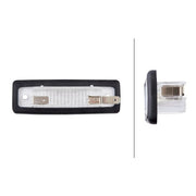 Hella Licence Plate Light / Lamp Right C5W 2KA 004 331-031