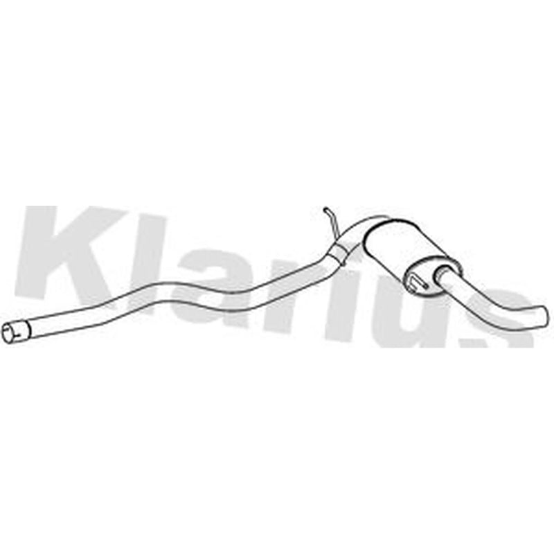 Klarius Box With Tail Pipe Rear BM560X