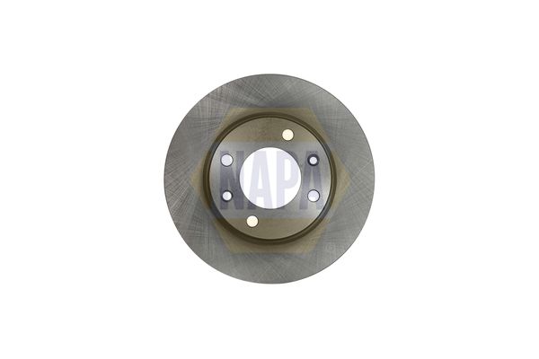NAPA Front Solid & Rear Solid Brake Discs & Pads fits CITROËN PEUGEOT