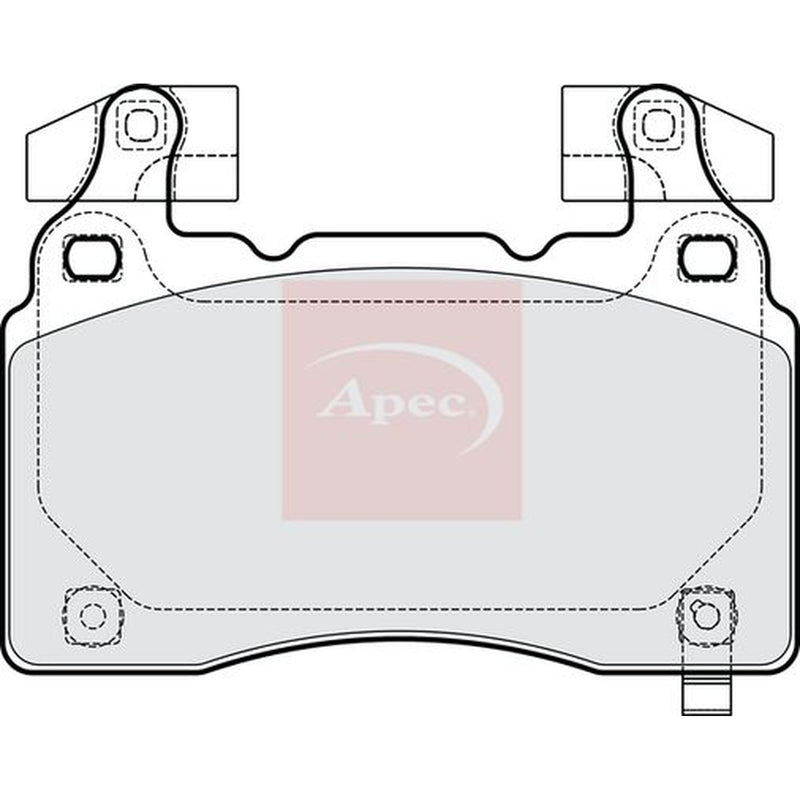 Apec Front Brake Pad Set PAD2255