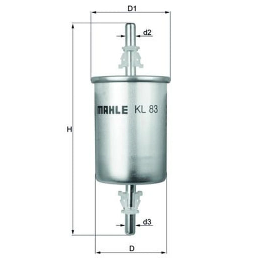 Mahle Fuel Filter Element KL 83
