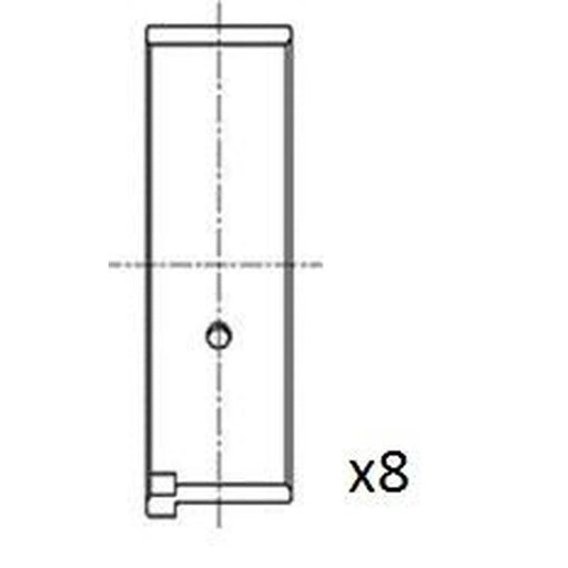 FAI Big End Bearing Set 53.99mm BB2008-STD