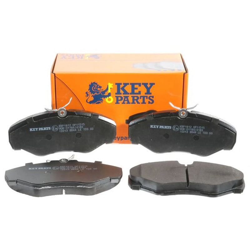 Key Parts 4 x Front Brake Pad Set KBP1812