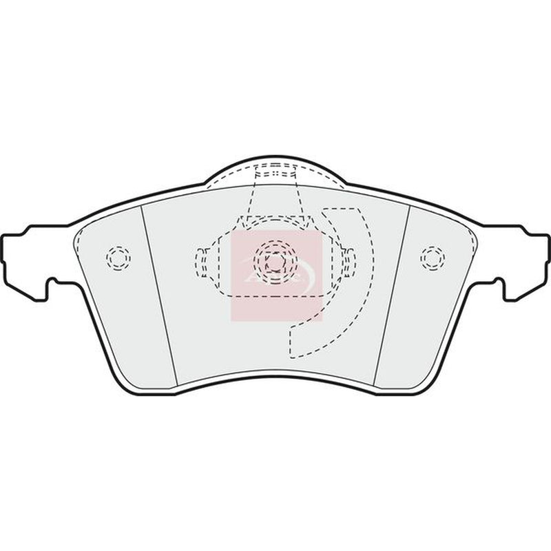 Apec Front Brake Pad Set PAD954