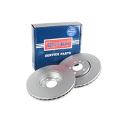 Borg & Beck 2 x Front Brake Discs BBD4105
