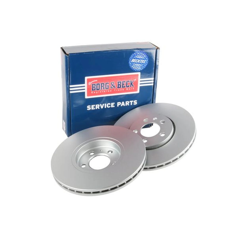 Borg & Beck 2 x Front Brake Discs BBD4105