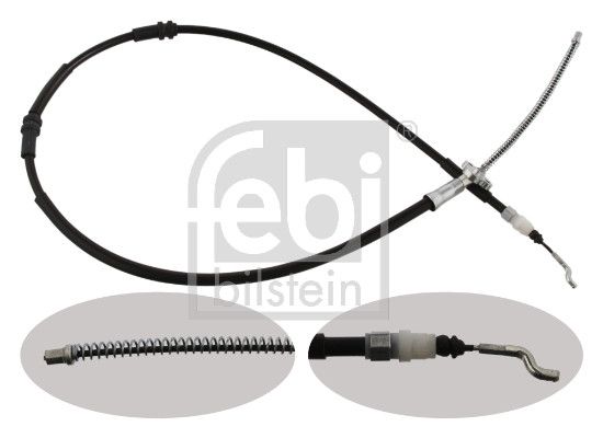 Febi Handbrake Cable Left Rear