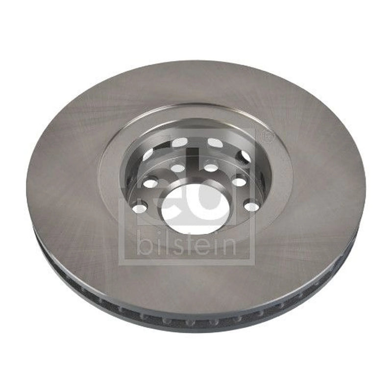 Febi 2 x Internally Vented Front Brake Discs 18656