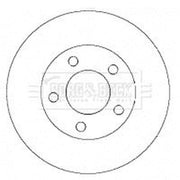 Borg & Beck 2 x Vented Front Brake Discs BBD4430