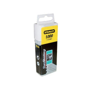 STANLEY® Hand Tools Flat Narrow Crown Staples 8mm CT305T (Pack 1000) - 1-CT305T