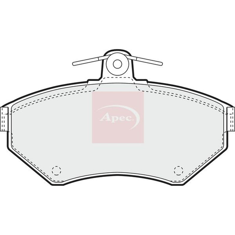 Apec Front Brake Pad Set PAD961