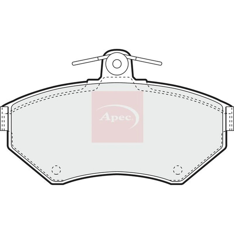 Apec Front Brake Pad Set PAD961