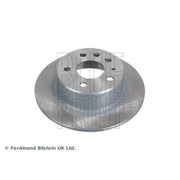 Blue Print 2 x Solid Rear Brake Discs ADU174318