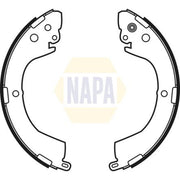 NAPA Brake Shoe Set Axle Kit NBS1032
