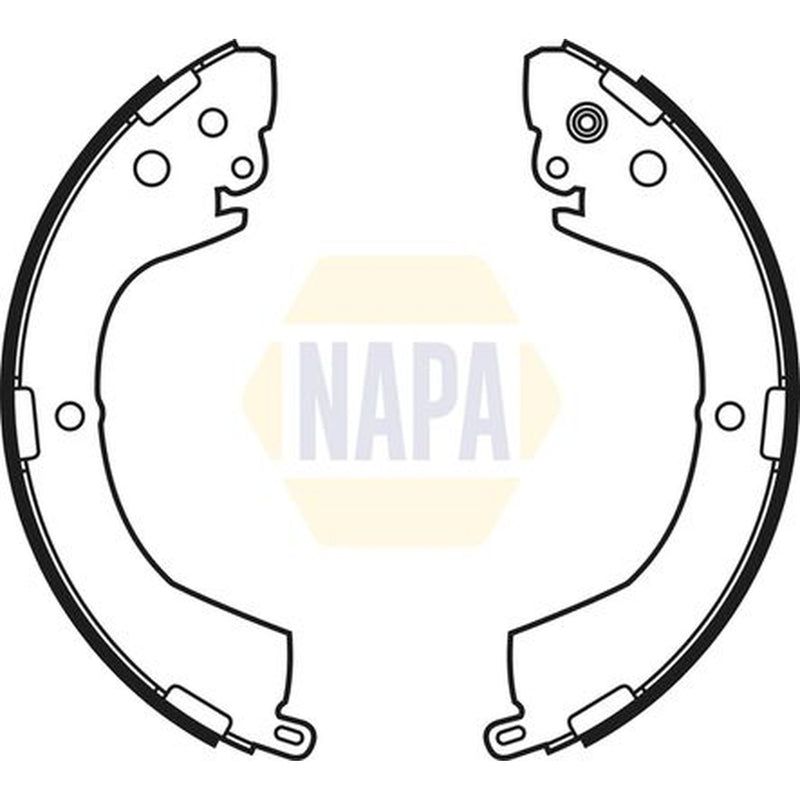 NAPA Brake Shoe Set Axle Kit NBS1032