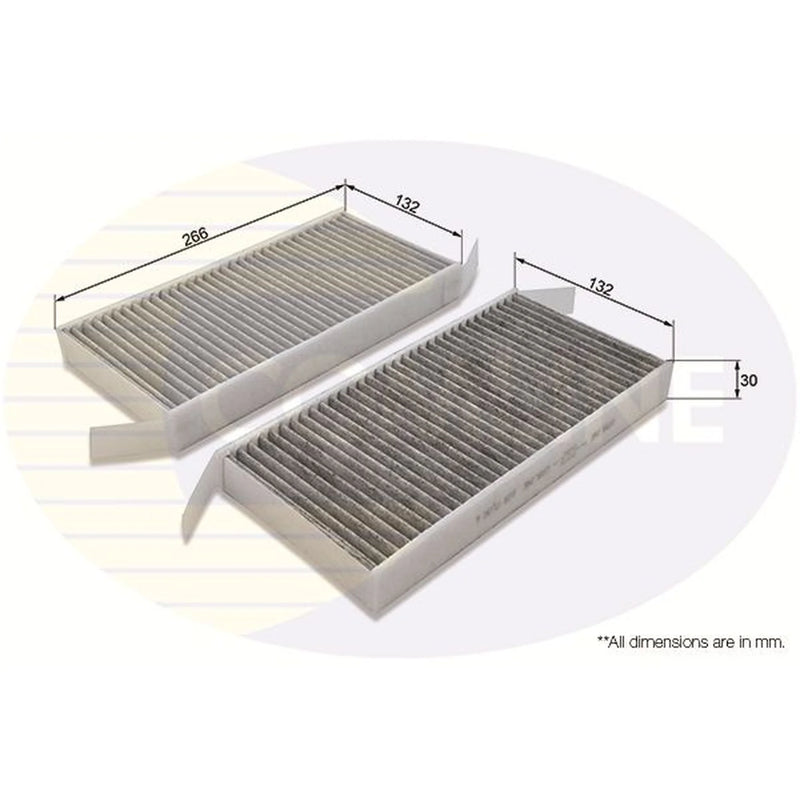 Comline Cabin Air Filter (Pollen Filter) EKF277A