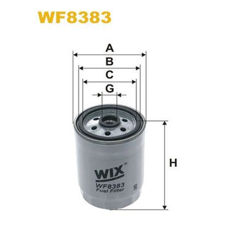 WIX Fuel Filter Element WF8383