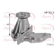 Apec Engine Cooling Water Pump AWP1190