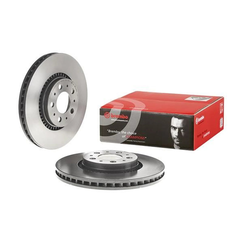 Brembo 2 x Internally Vented Front Brake Discs 09.9130.11