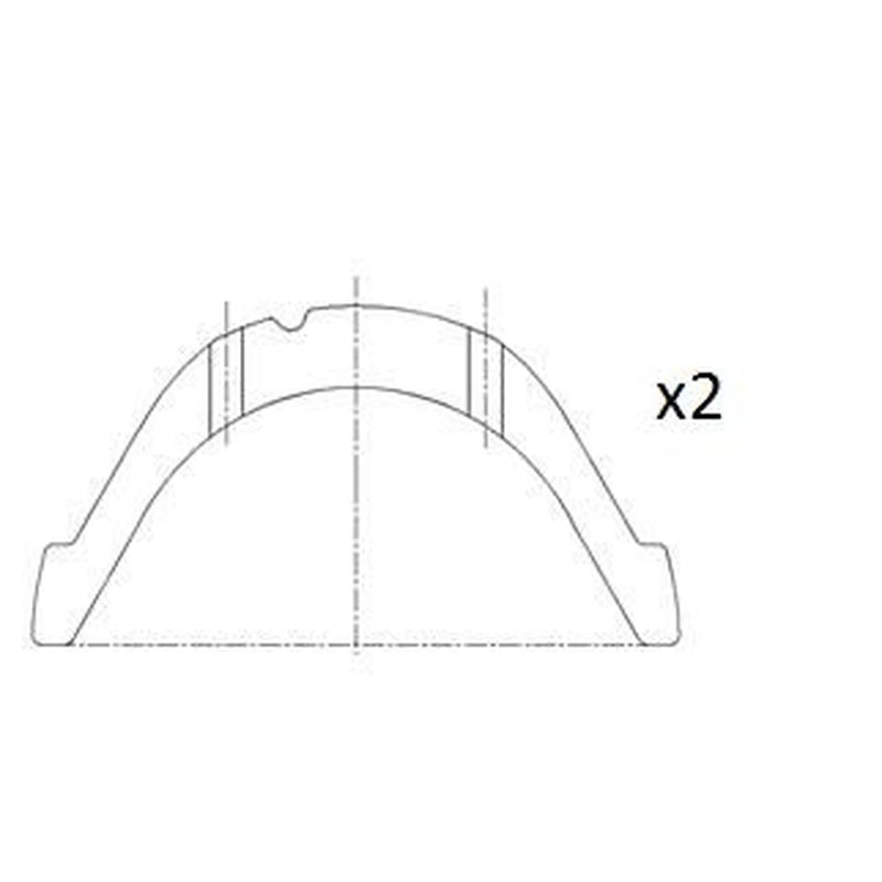 FAI Thrust Washer Set 79.8mm BT3013-STD
