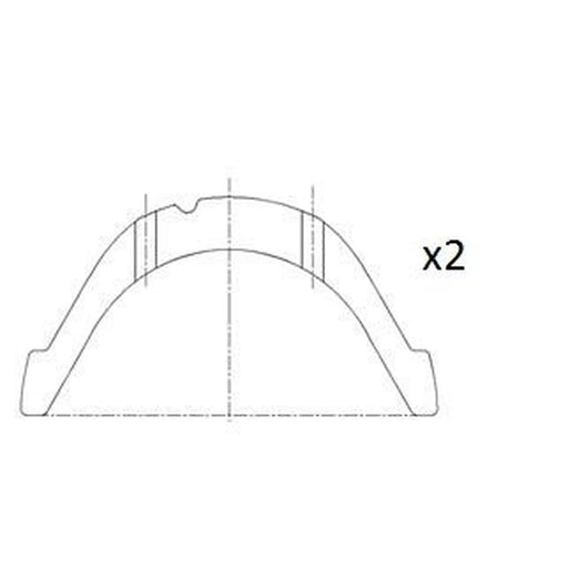 FAI Thrust Washer Set 79.8mm BT3013-STD