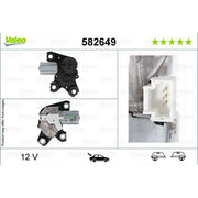 Valeo Front/Rear Wiper Motor Rear 582649