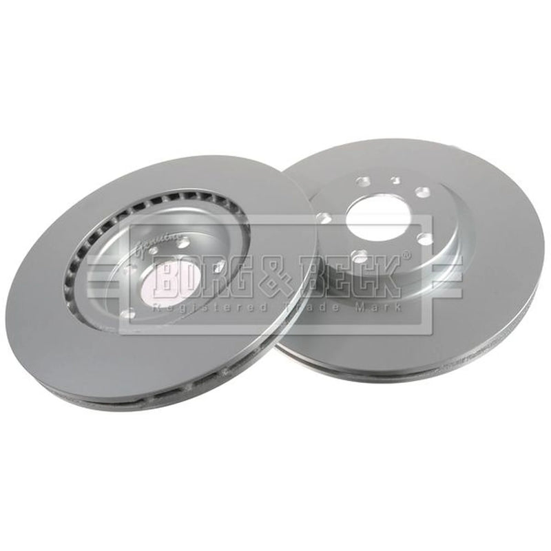 Borg & Beck 2 x Vented Front Brake Discs BBD5340