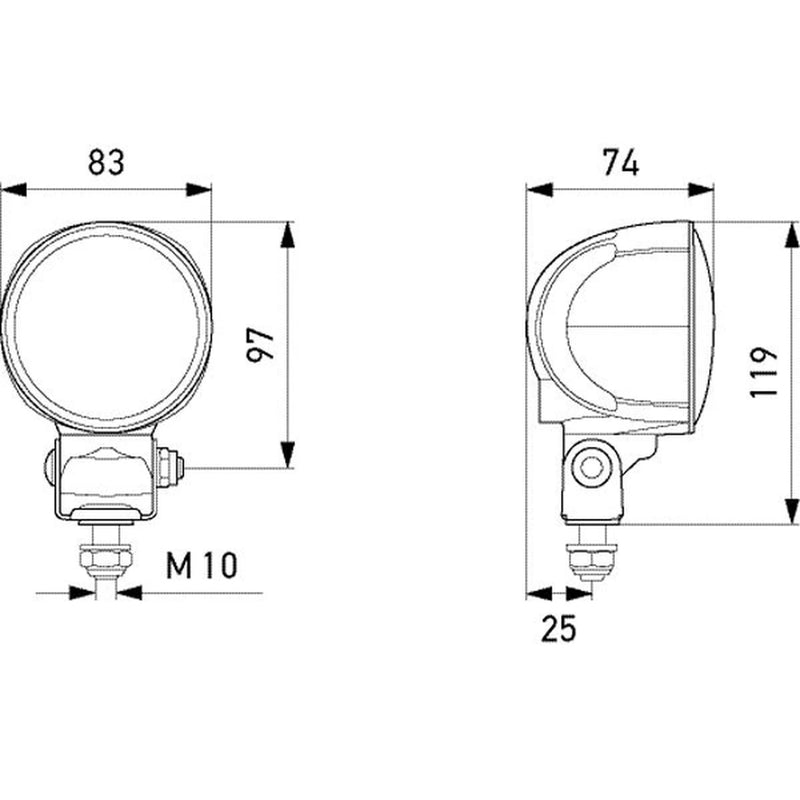 Hella Worklight High 1G0 996 576-601