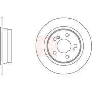 Apec 2 x Solid Rear Brake Discs DSK3460