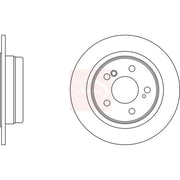 Apec 2 x Solid Rear Brake Discs DSK3460