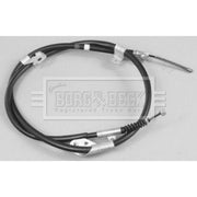 Borg & Beck Handbrake Cable Right Rear BKB2119